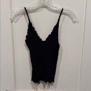 Free People Black Camisole Top NWT